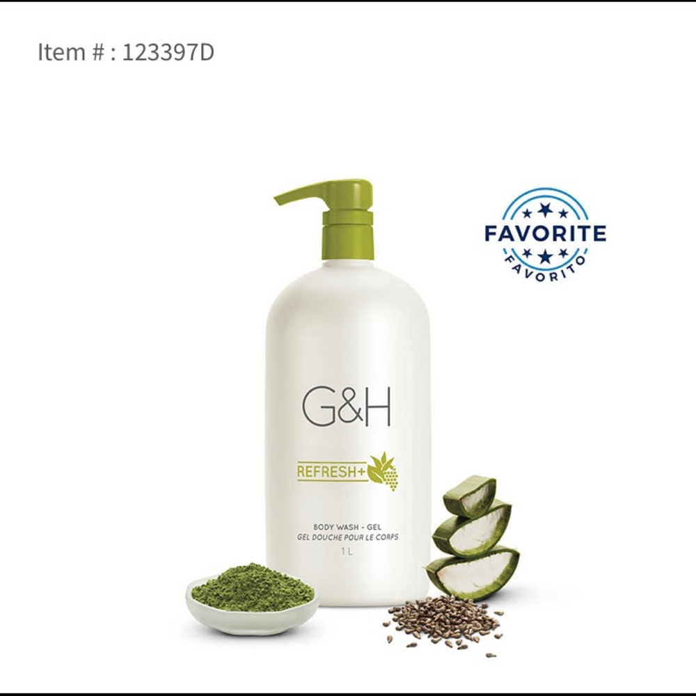 G&H Refresh+™ Body Wash - Gel